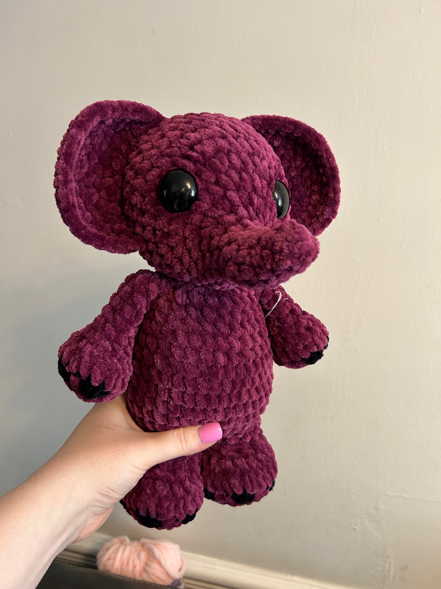 Jumbo purple elephant