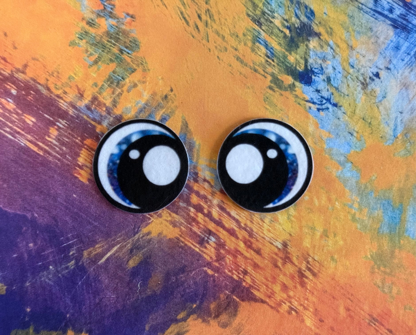Round 1inch Felt Eyes (various designs)