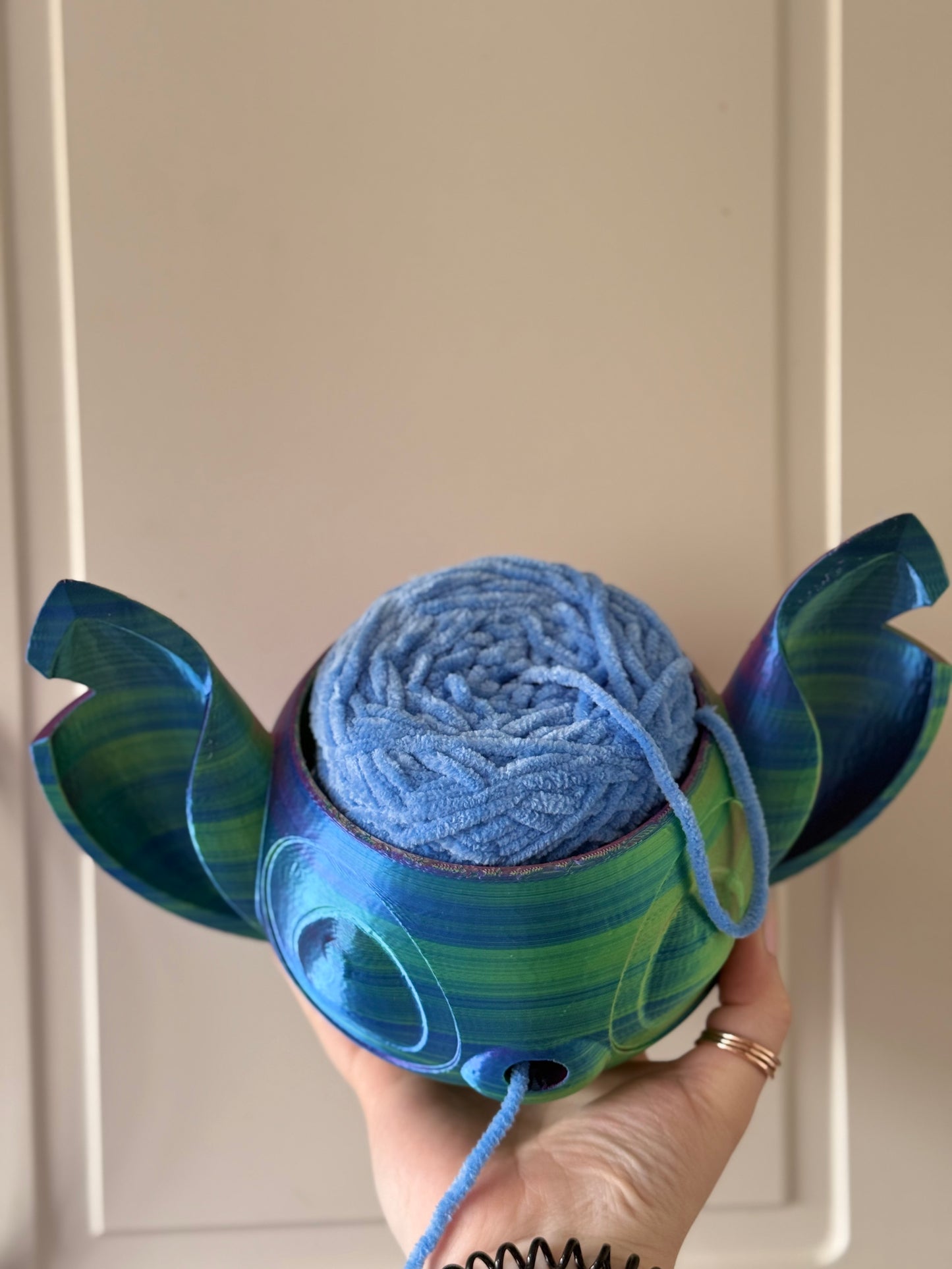 Stitch yarn bowl