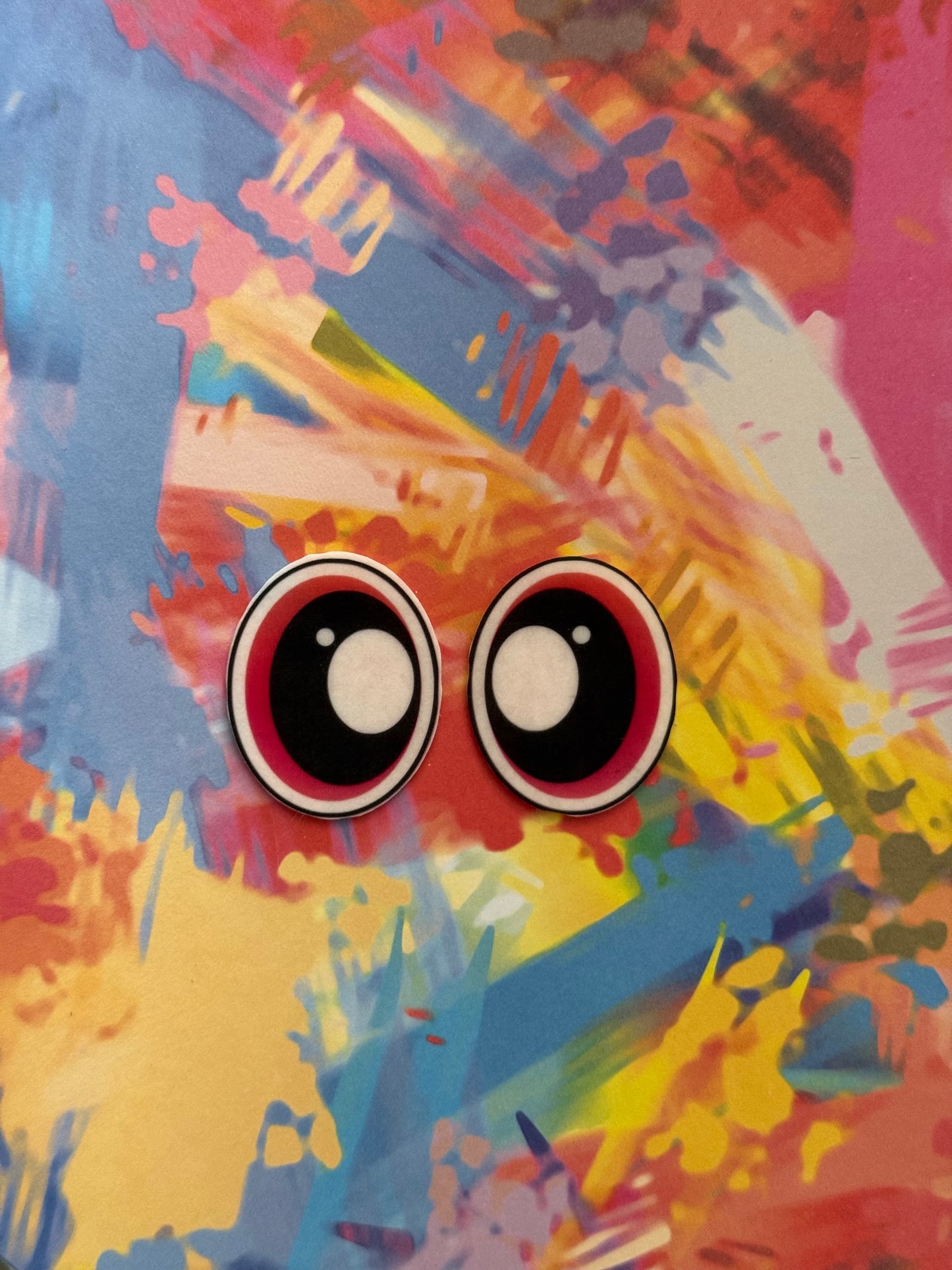 Oval 1.5inch ombre eyes (various designs)