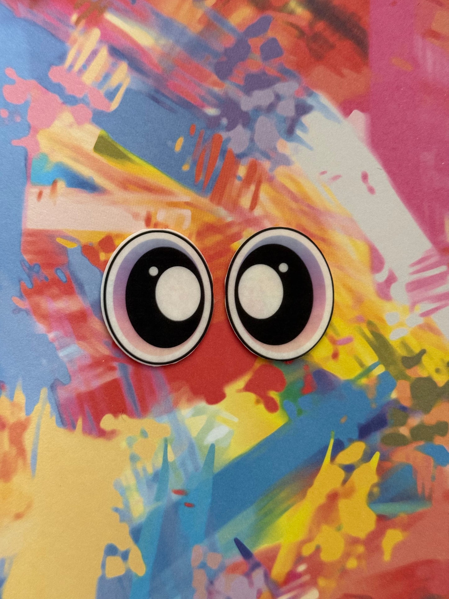Oval 1.5inch ombre eyes (various designs)