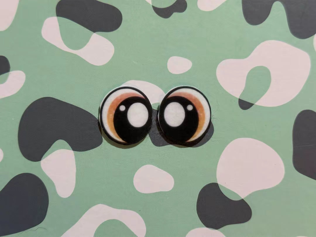 Oval 1inch felt eyes (various designs)