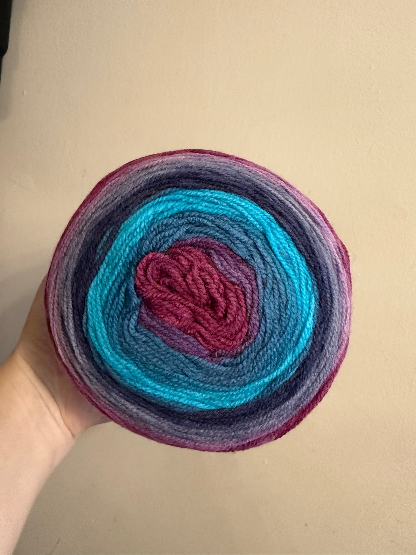X3 Woollbiene cupcake gradient yarn acrylic 150g
