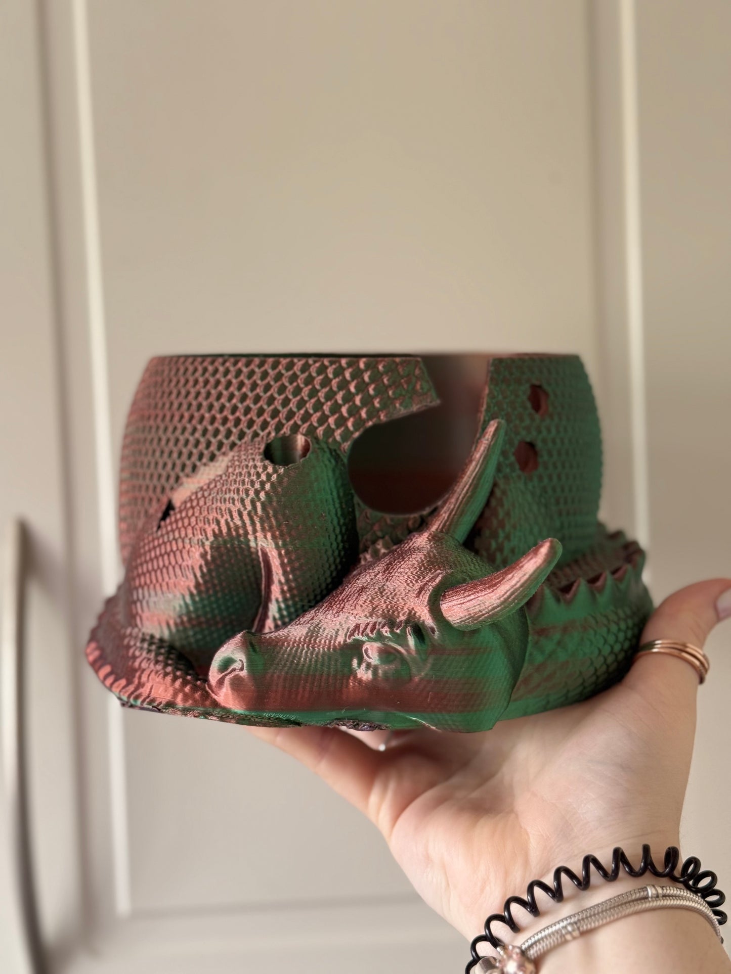Dragon yarn bowl
