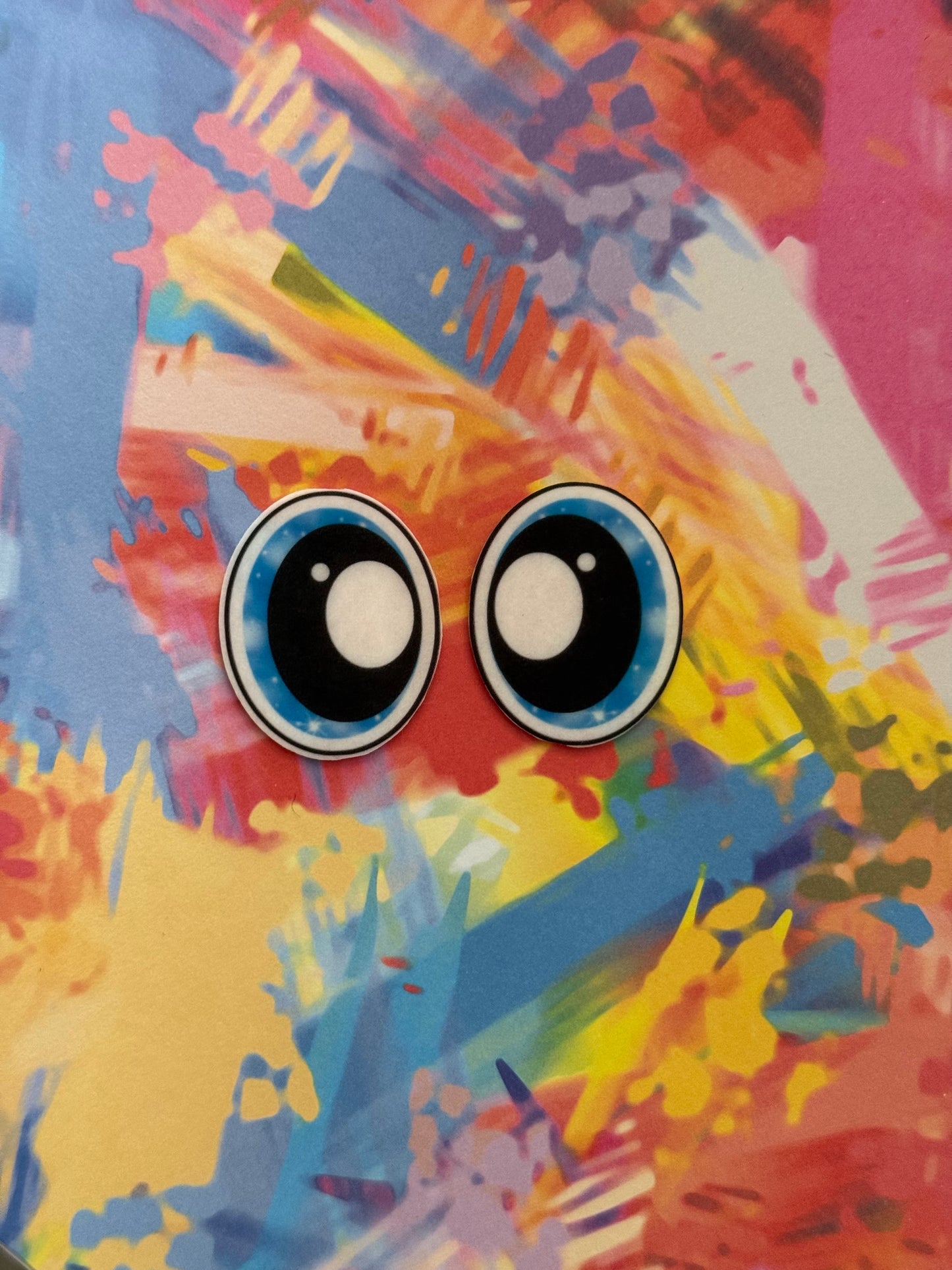 Oval 1.5inch ombre eyes (various designs)