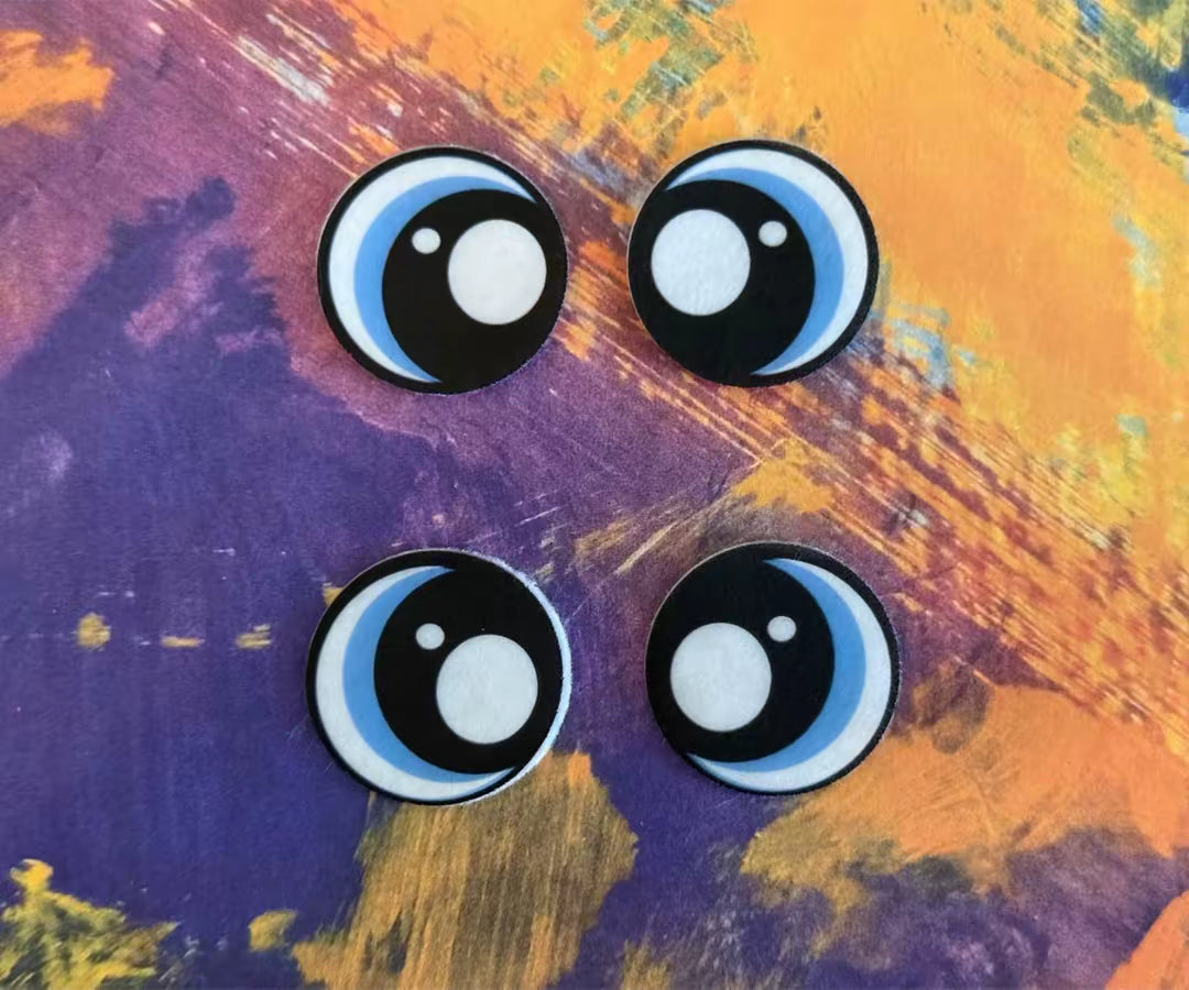 Round 1inch Felt Eyes (various designs)