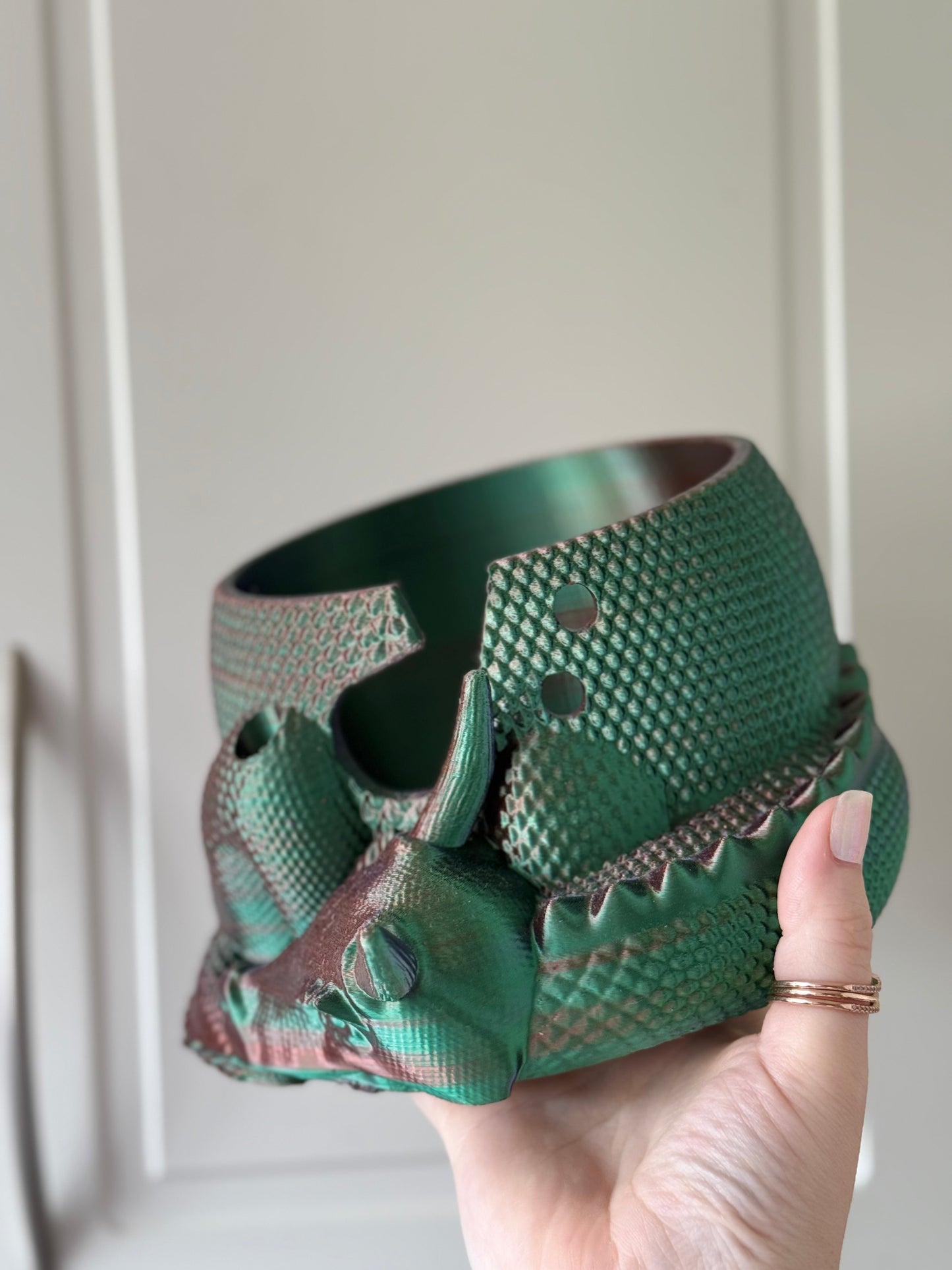 Dragon yarn bowl