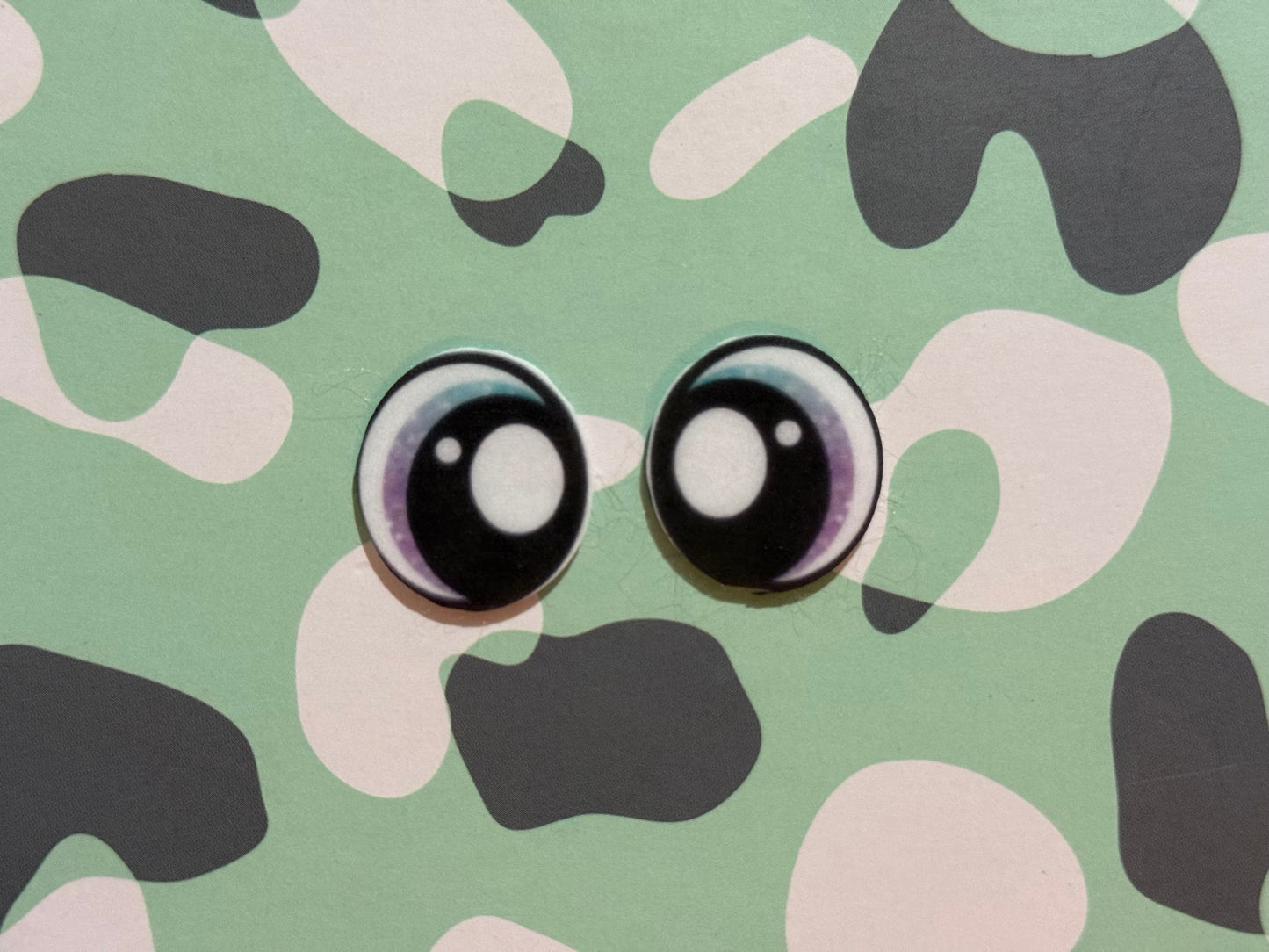 Oval 1inch felt eyes (various designs)