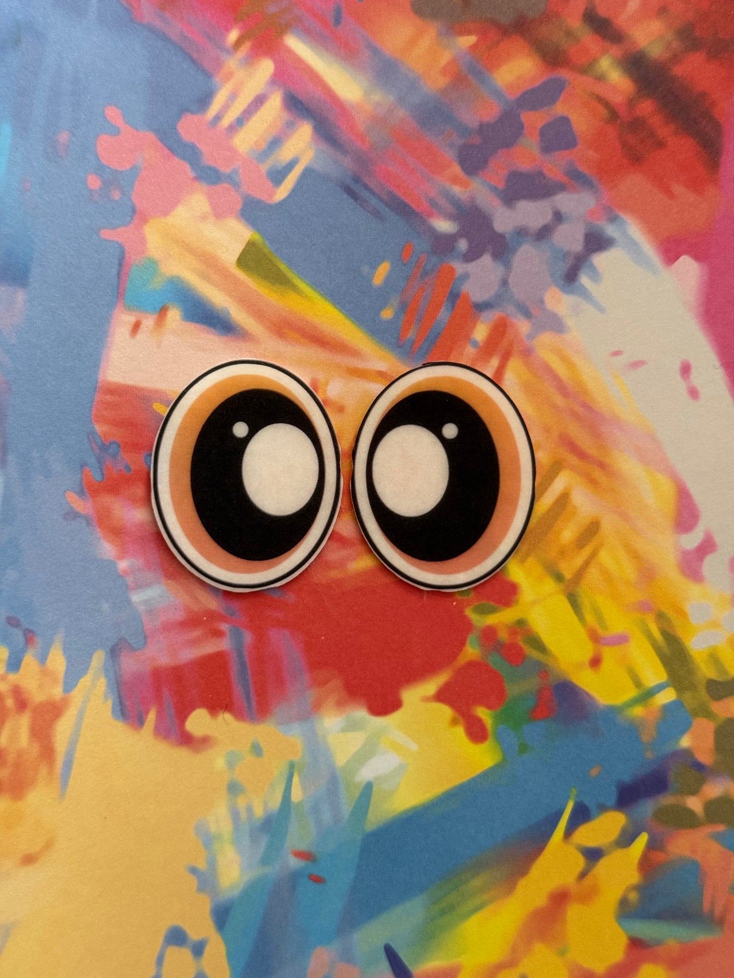 Oval 1.5inch ombre eyes (various designs)