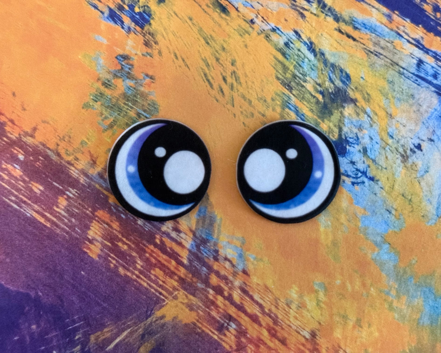 Round 1inch Felt Eyes (various designs)