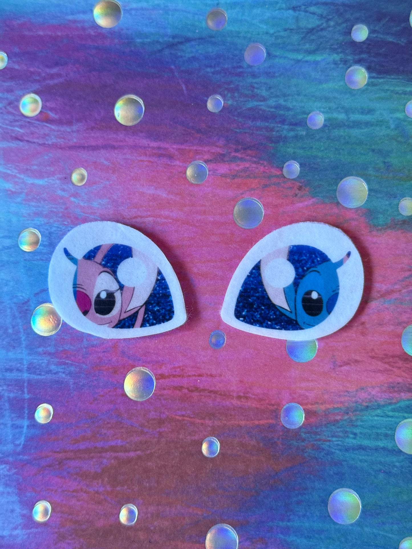 Stitch & Angel eyes (various designs)