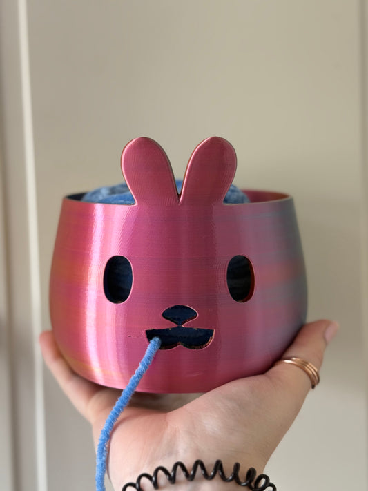 Bunny yarn bowl