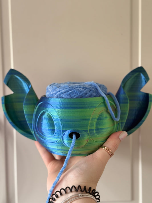 Stitch yarn bowl